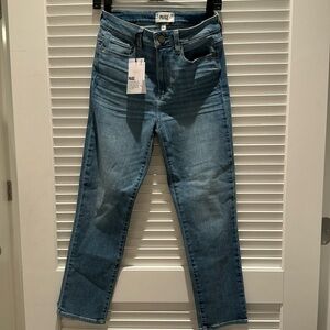 PAIGE Hoxton Slim Crop High Rise Jeans - NWT